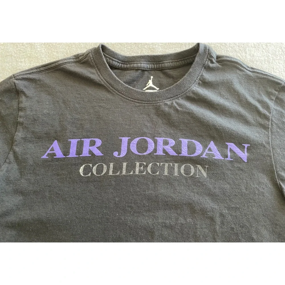 Nike Air Jordan Collection NYC Tee T-Shirt Black Men's‎ Size Medium